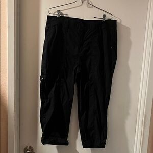 Chico’s crop cargo pants.